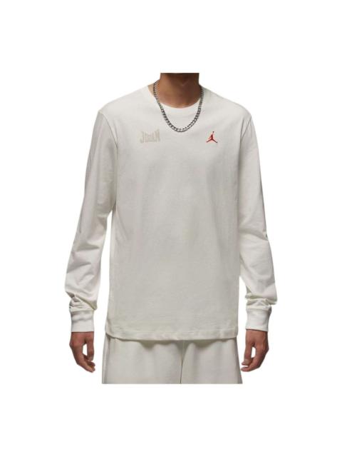 Jordan Air Jordan Long Sleeve Graphic T-Shirt 'Sail' IM3387-133
