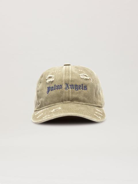 Palm Angels Ripped Logo Cap