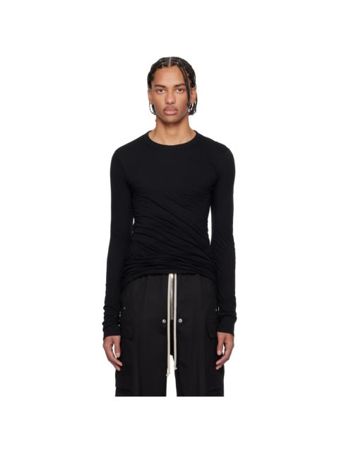 Rick Owens Black Temple Double LS T-shirt