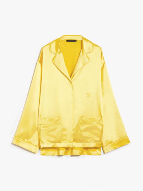 Max Mara VASAIO Silk satin pyjama shirt