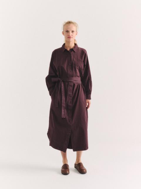 CASEY/CASEY WAGA LS DRESS - PAPER COT - EBONY