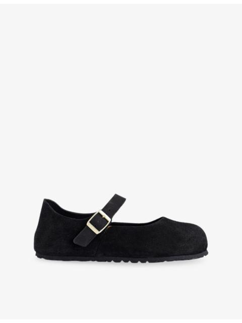 BIRKENSTOCK Mantova Suede Ballet Flats