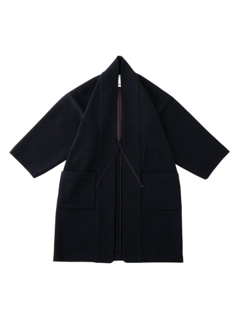 visvim KIYARI COAT (MELTON) NAVY