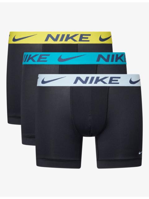Nike Essential Micro Pack of Three Stretch-Jersey Boxer Briefs