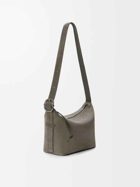 Loewe Medium Loop hobo in suede calfskin
