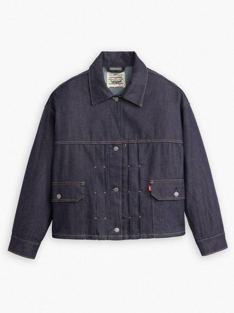 LEVI'S® WELLTHREAD® WOMEN'S IRIS RELAXED TYPE II TRUCKER JACKET