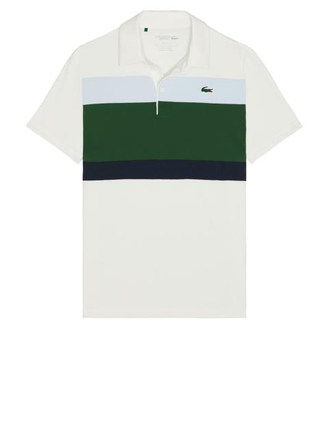 LACOSTE Regular Fit Stretch Jersey Golf Polo