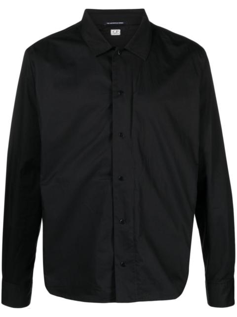 C.P. Company zipped gabardine shirt