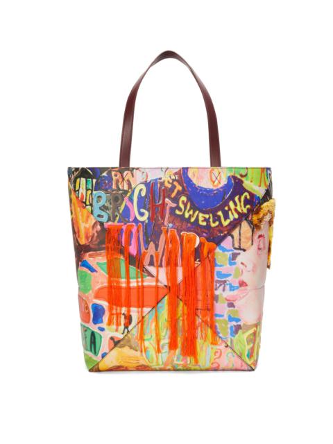 Loewe XL Puzzle Fold tote in classic calfskin