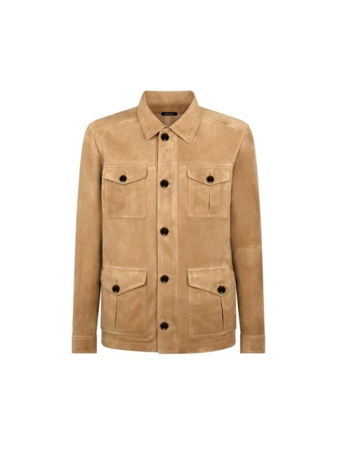 TOM FORD SUEDE FOUR POCKET JACKET