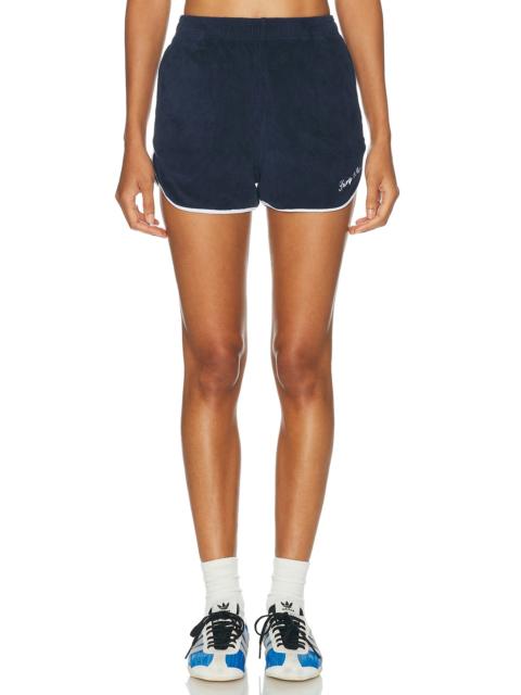 Sporty & Rich Signature Logo Terry Short