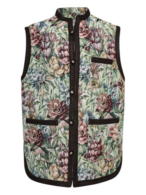 Valentino Apres L'hiver-jacquard vest