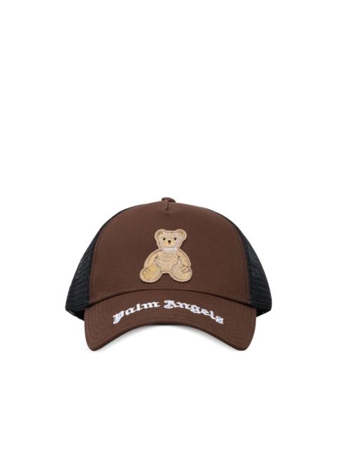 Palm Angels bear embroidered hat