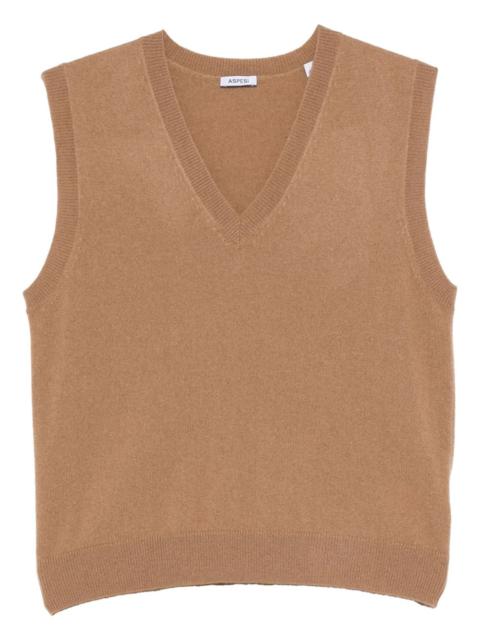Aspesi V-neck sleeveless sweater
