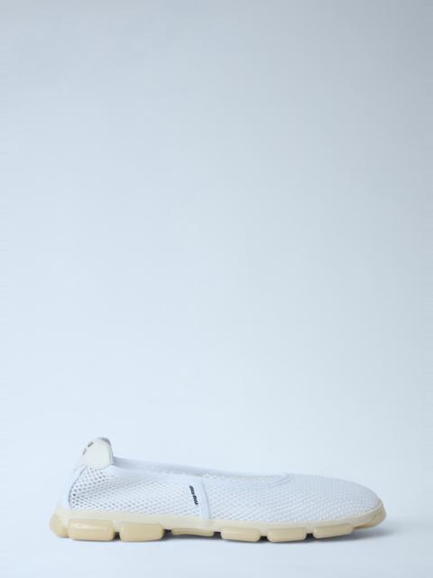 Miu Miu Mesh Slip-On Flats
