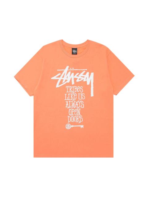 Stussy Tribes Like Us Tee 'Pale Red'