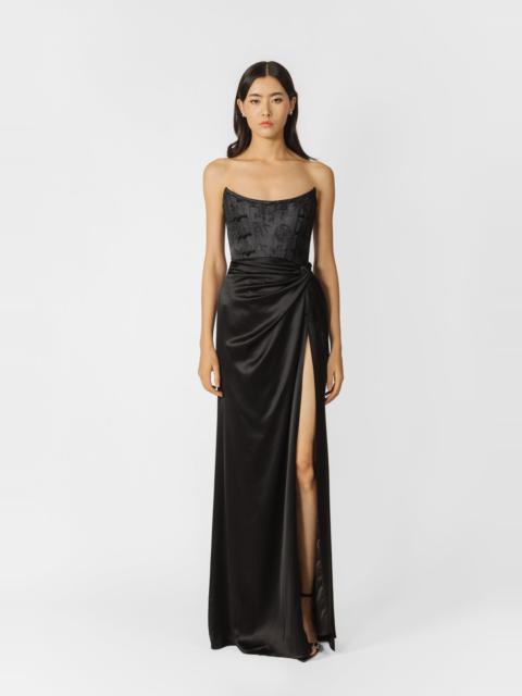 SAU LEE JULIA JACQUARD GOWN