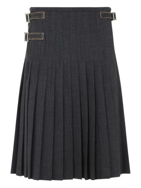 スカート PRADA P103ZESOOO.17N1 Skirts Prada Printed Nylonette Skirt | Saks Fifth Avenue