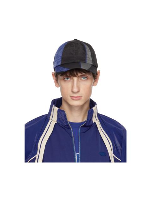 ADER error Black & Blue Paneled Cap