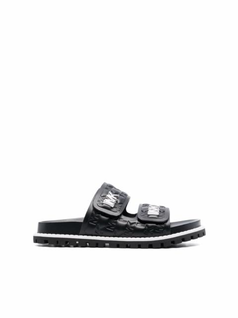 MICHAEL KORS Stark debossed-logo sandals
