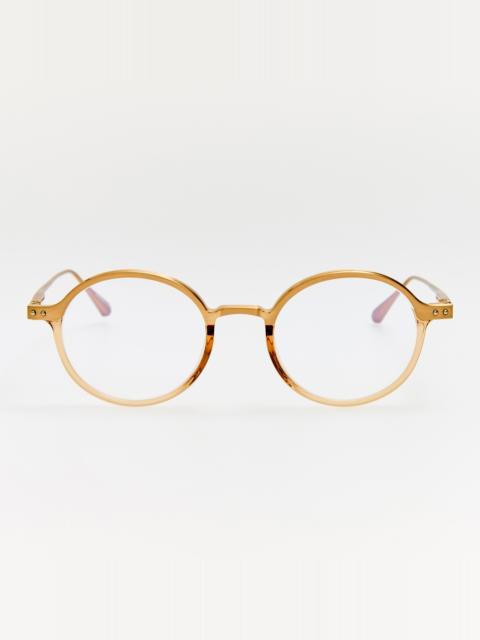 LINDA FARROW Kit Optical in Matt Champagne and Honey