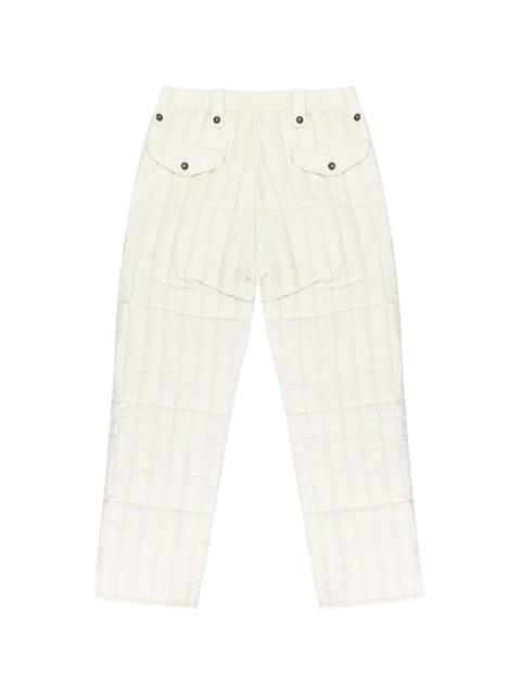 AIMÉ LEON DORE WOOLRICH FILLED PANTS "WHITE" WR22WP001 WHISPER WHITE