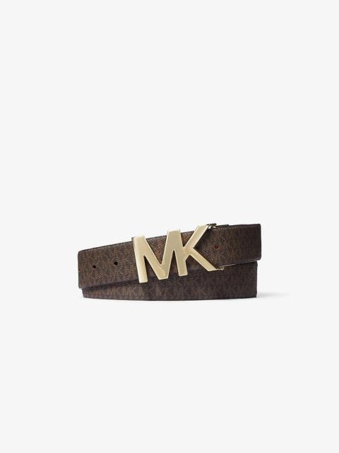 MICHAEL KORS 4-in-1 Logo Box Belt Set