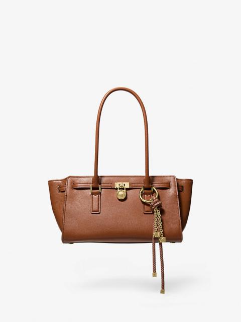 MICHAEL KORS Hamilton Moderne Small Leather Satchel