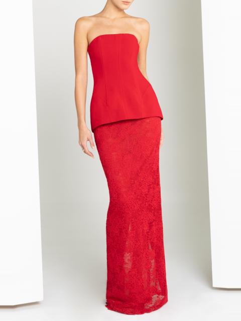 Black Halo Sunara Two Piece Maxi dress