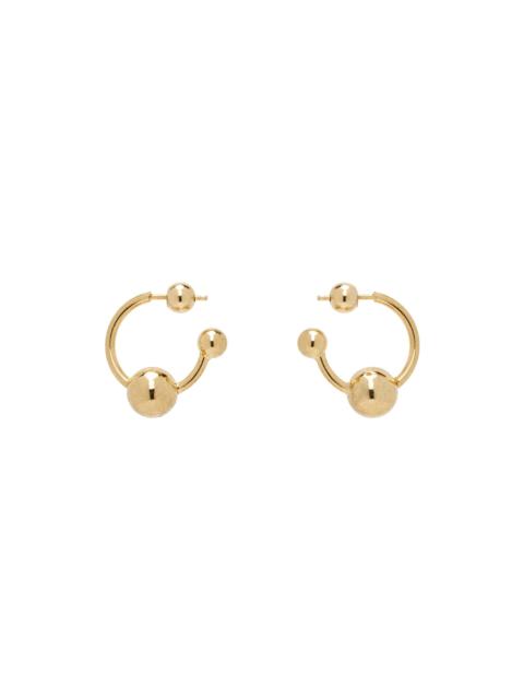 Gold Piercing Earrings