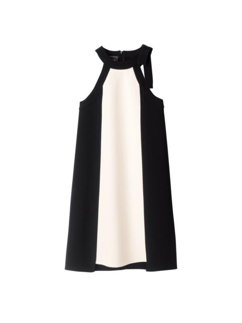 Longchamp Fall-Winter 2023 Collection Dress Ecru/Black - OTHER