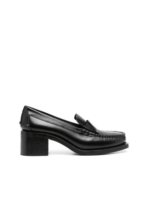 HEREU Sineu 55mm patent leather loafers