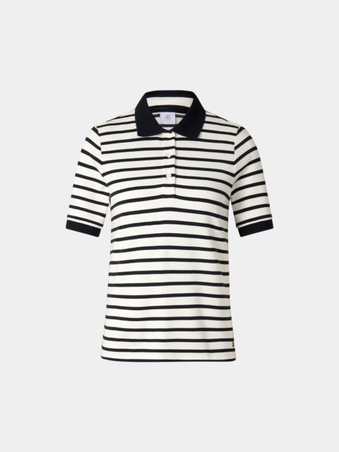 BOGNER Polo shirt Rea in Black/white
