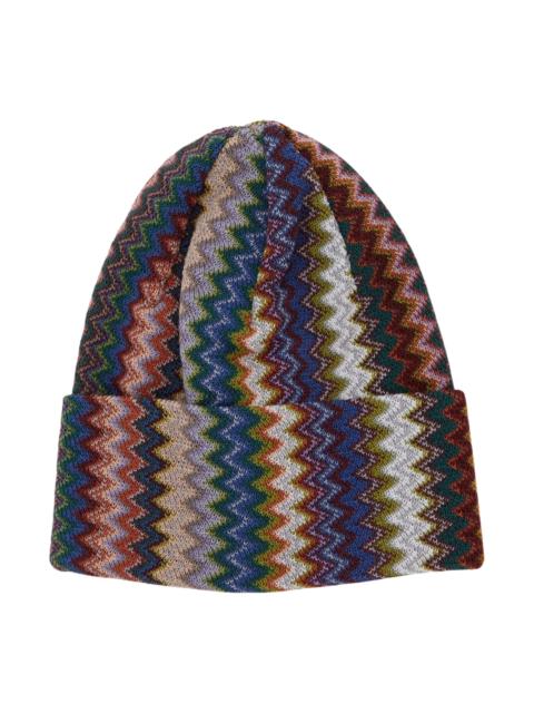 Missoni Zigzag Knitted Beanie