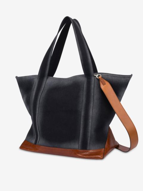 Moschino DENIM MAXI TOTE