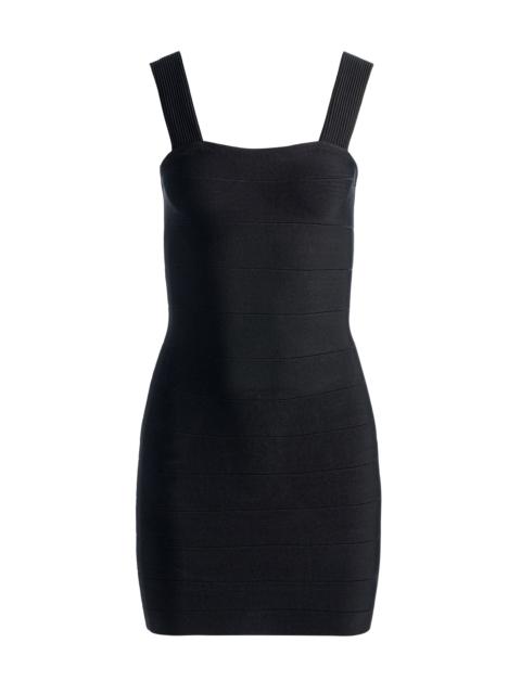 Alice + Olivia JODIE BANDAGE MINI DRESS - BLACK