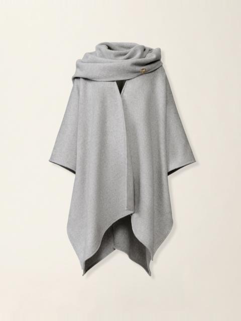 FABIANA FILIPPI Wool cape with scarf