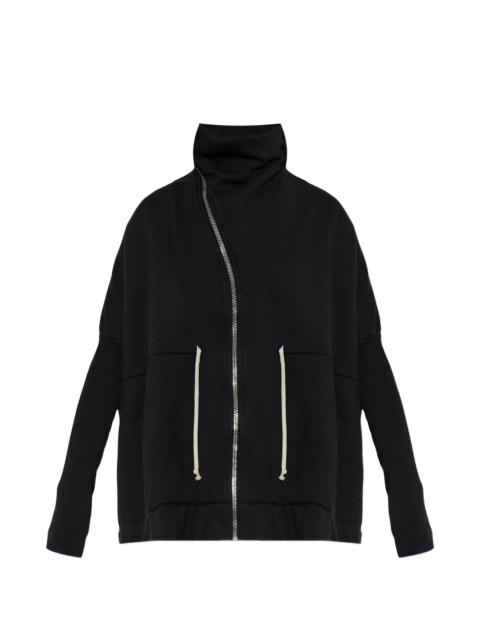 Rick Owens DRKSHDW Rick Owens Drkshdw Zip-up Funnel-neck Sweater