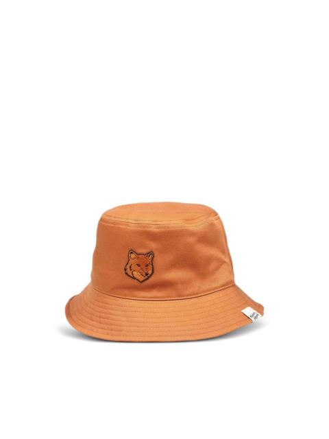 Maison Kitsuné Fox Head bucket hat