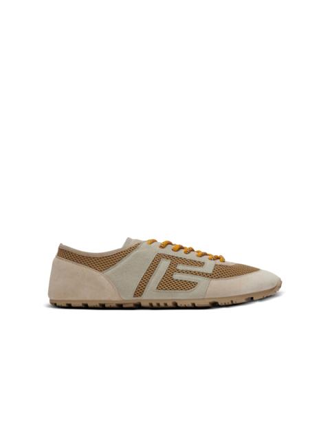 Balmain Racer 45 trainers in mesh and suede leather