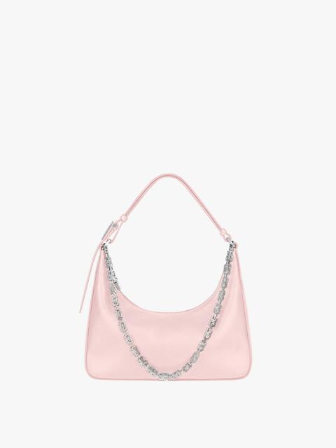 Givenchy SMALL MOON CUT OUT BAG IN LEATHER WITH CHAIN