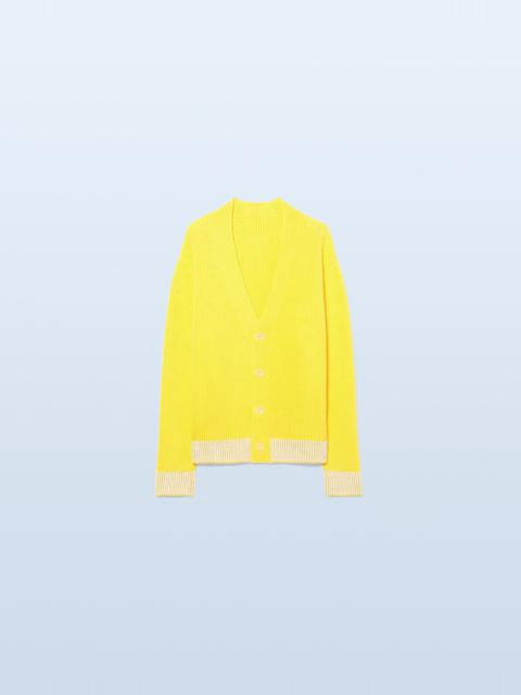JACQUEMUS Le cardigan Limone