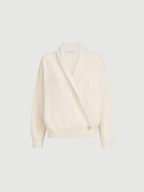 Brunello Cucinelli Cashmere English rib cardigan