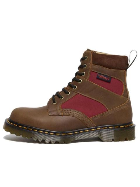 Dr. Martens Dr.Martens 1460 Made in England Padded Panel Lace Up Boots 'Brown Dockyard Oxblood' 27775203