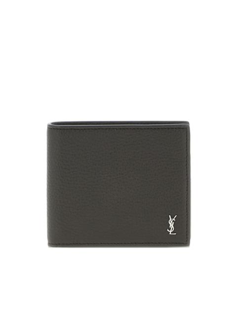 SAINT LAURENT East/West leather wallet