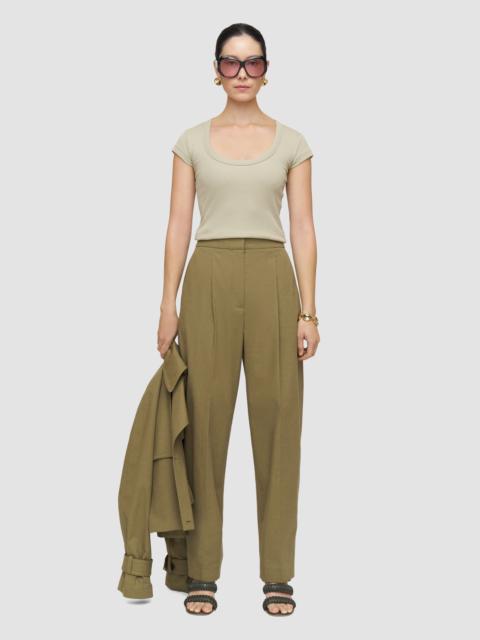JOSEPH Paver Light Cotton Trousers
