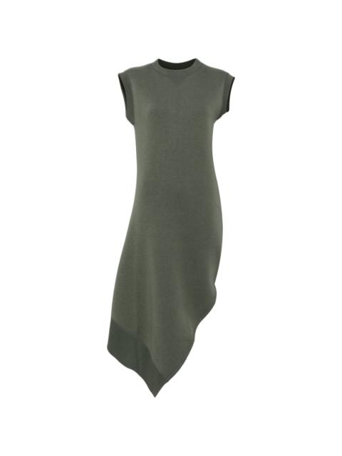 asymmetric scuba dress