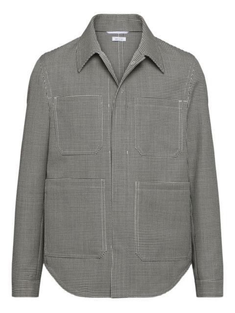 Thom Browne houndstooth shirt jacket