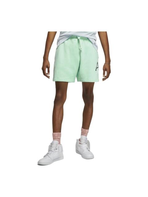 Jordan Men's Air Jordan Solid Color Logo Knit Shorts Green DM1871-379