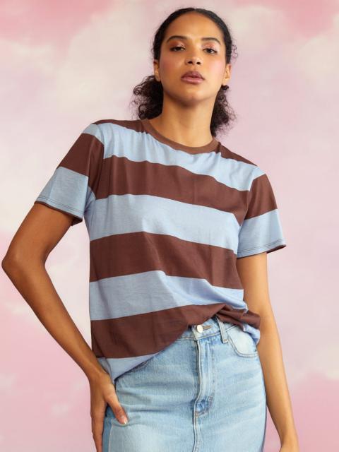 CYNTHIA ROWLEY Everyday Striped Tee